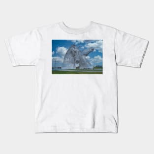 The Kelpies, Helix Park, Falkirk, Scotland Kids T-Shirt